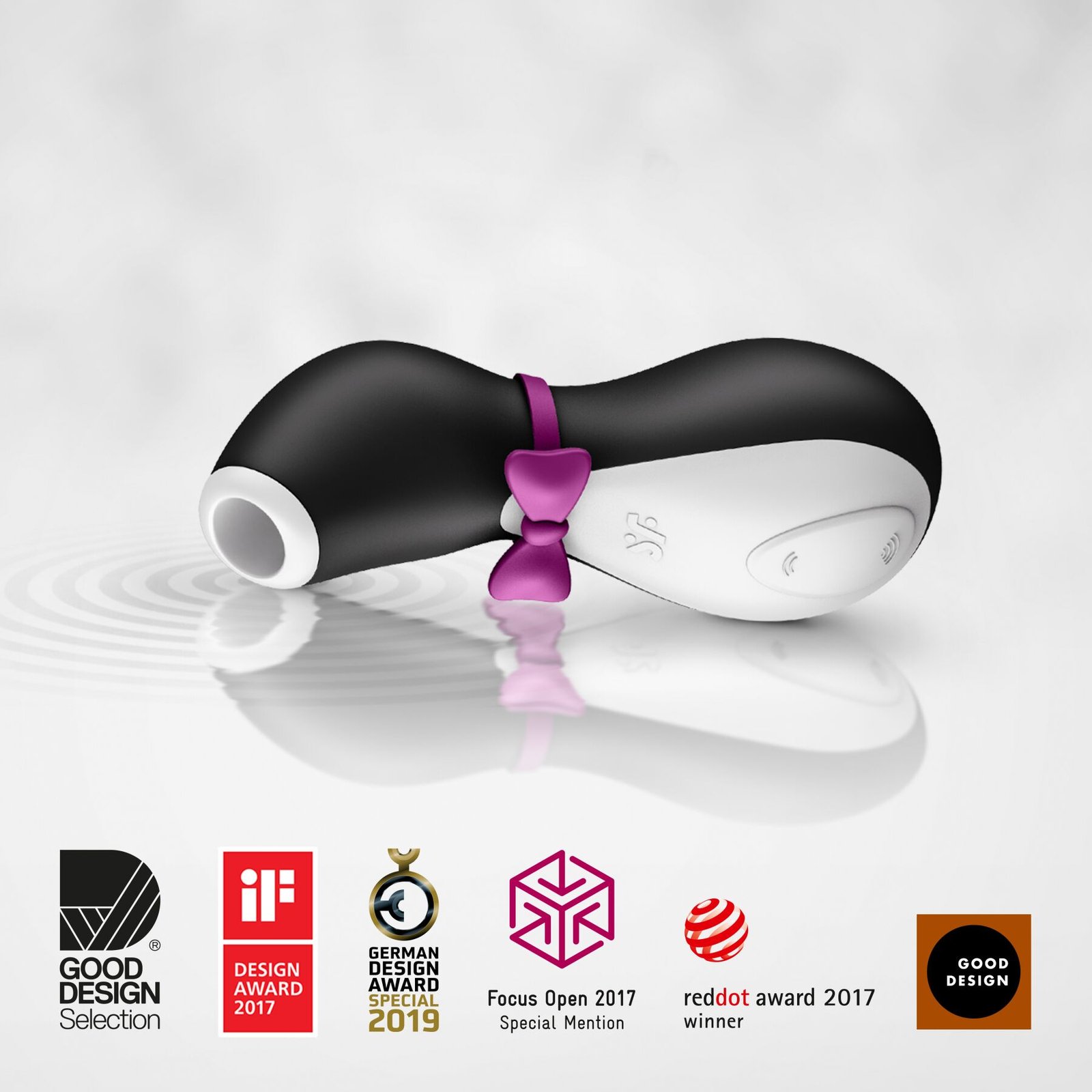 Вакуумний кліторальний стимулятор Satisfyer Penguin - Зображення 8