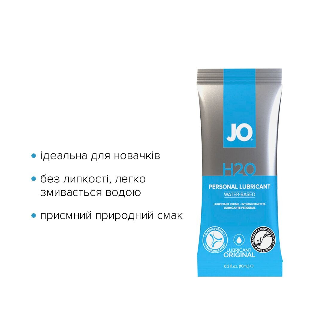 Пробник JO H2O – ORIGINAL (10 мл) - Зображення 2