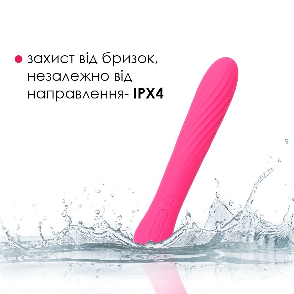 Вібратор із підігрівом Svakom Anya Plum Red - Зображення 5