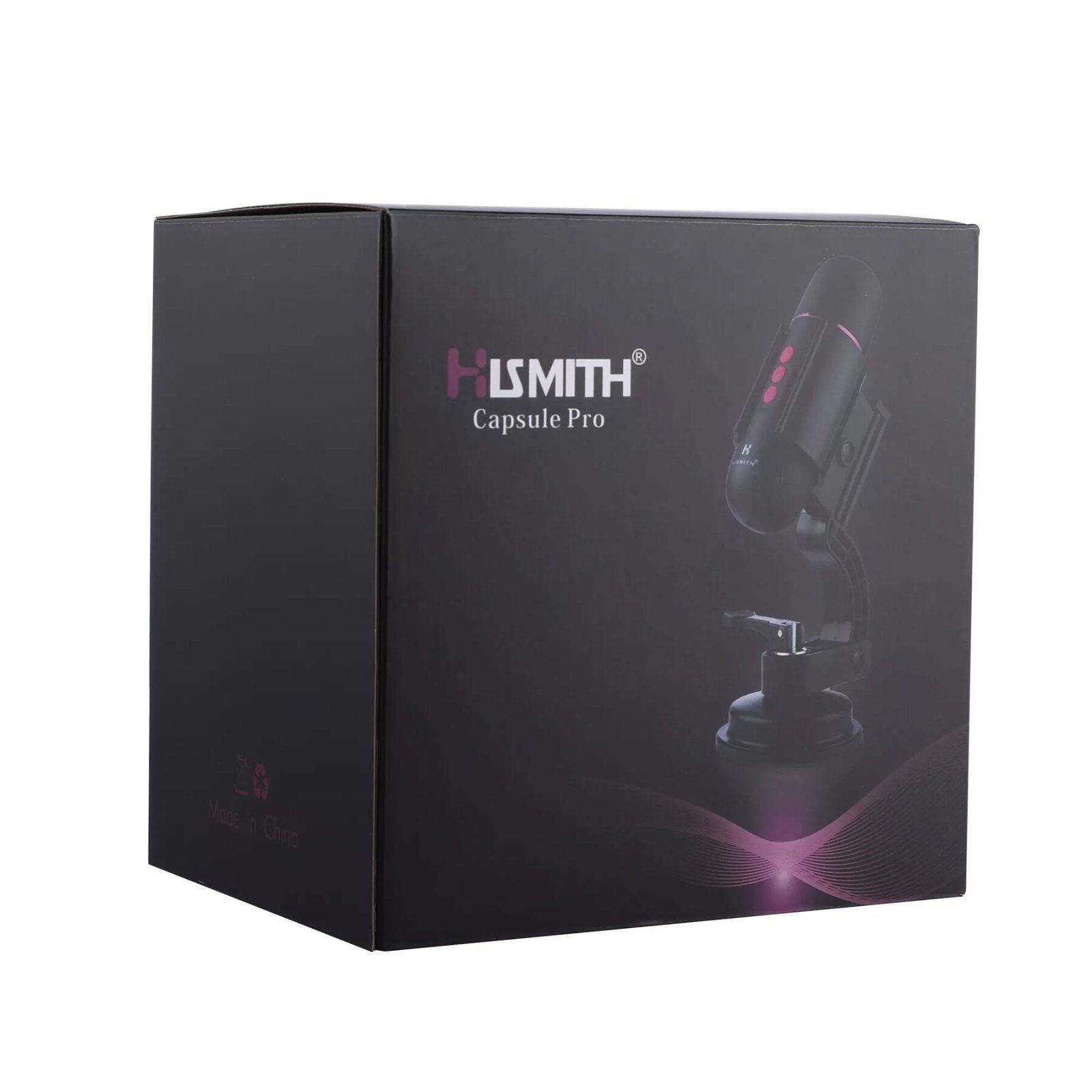 Міні секс-машина Hismith Mini Capsule Sex-Machine with Strong Suction Cup, потужна, перезаряджувана - Зображення 8