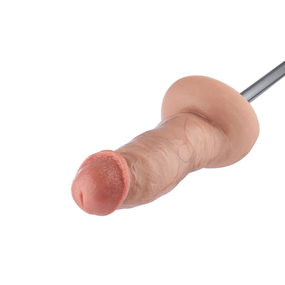 Гіперреалістичний фалоімітатор для секс-машин Hismith Hyper Realistic Silicone Dildo, KlicLok - Зображення 8