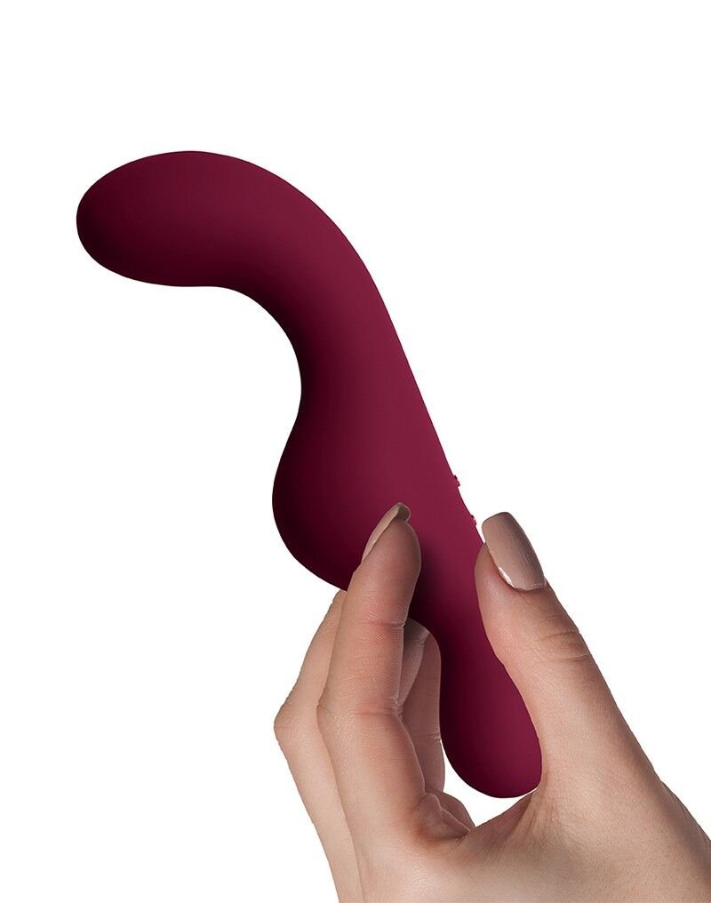 Універсальний sit-on-top вібратор Rocks Off Ruby Glow Blush, пульт ДК - Зображення 8