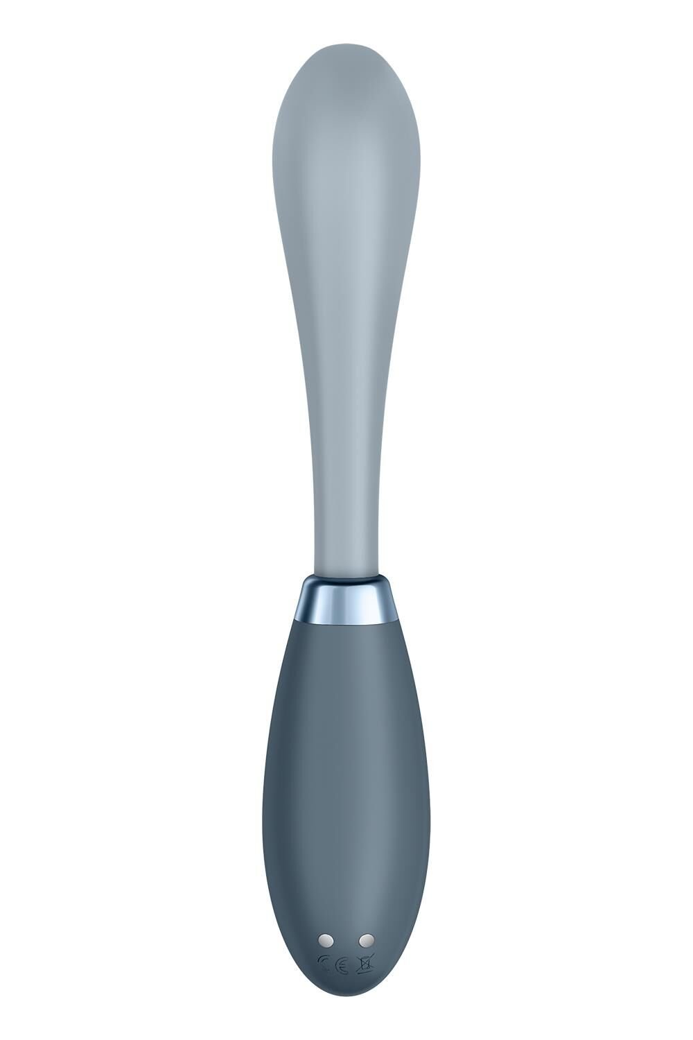 Вібратор Satisfyer G-Spot Flex 3 Grey, гнучкий стовбур із фіксацією положення - Зображення 5