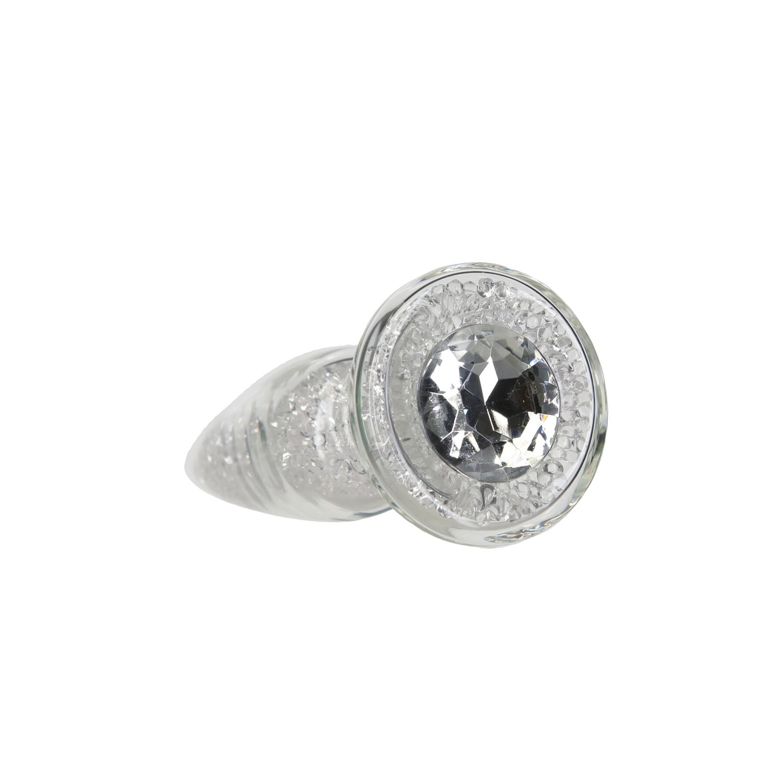 Скляна анальна пробка Pillow Talk Fancy Luxurious Glass Anal Plug, ⌀3,1см, віброкуля в подарунок - Зображення 2