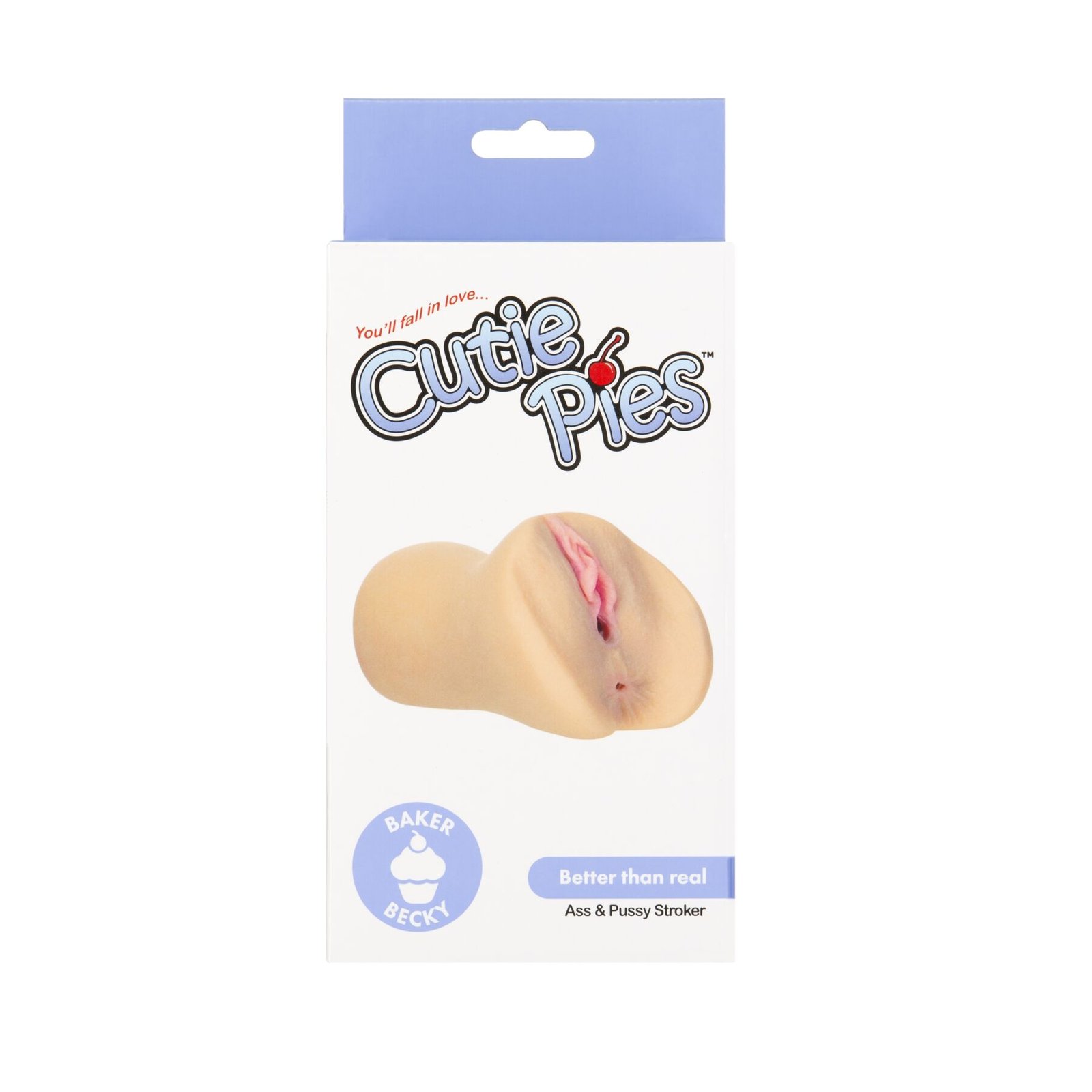 Мастурбатор-вагіна та попка Cutie Pies Baker Becky Vagina & Ass Masturbator, віброкуля в подарунок - Зображення 7
