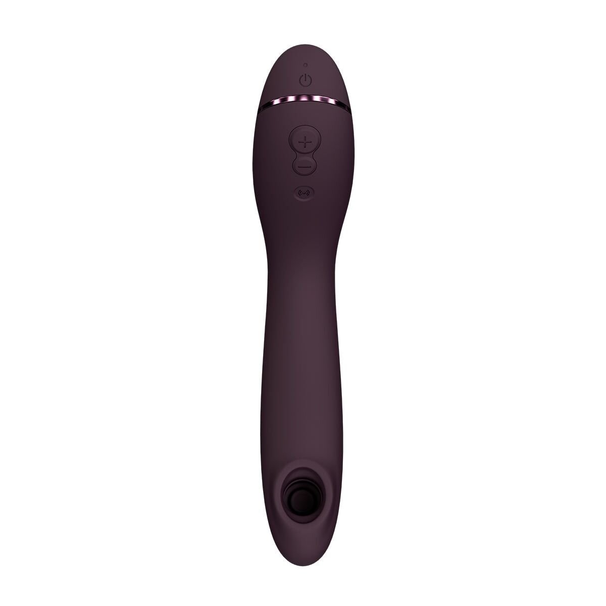 Вакуумний стимулятор для точки G та клітора з вібрацією Womanizer OG Aubergine, 12 рівнів, 3 режими - Зображення 2