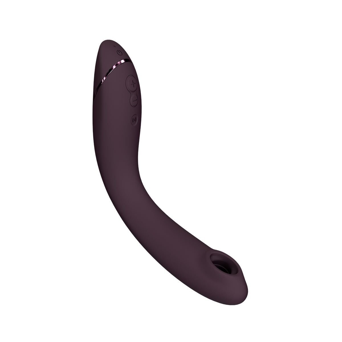 Вакуумний стимулятор для точки G та клітора з вібрацією Womanizer OG Aubergine, 12 рівнів, 3 режими - Зображення 4