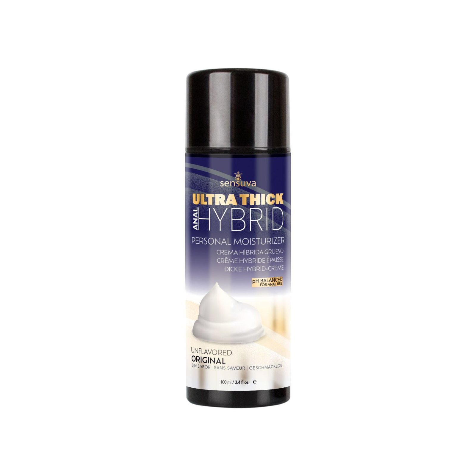 Анальна змазка на гібридній основі Sensuva UltraThick Anal Hybrid (100 мл), дуже густа