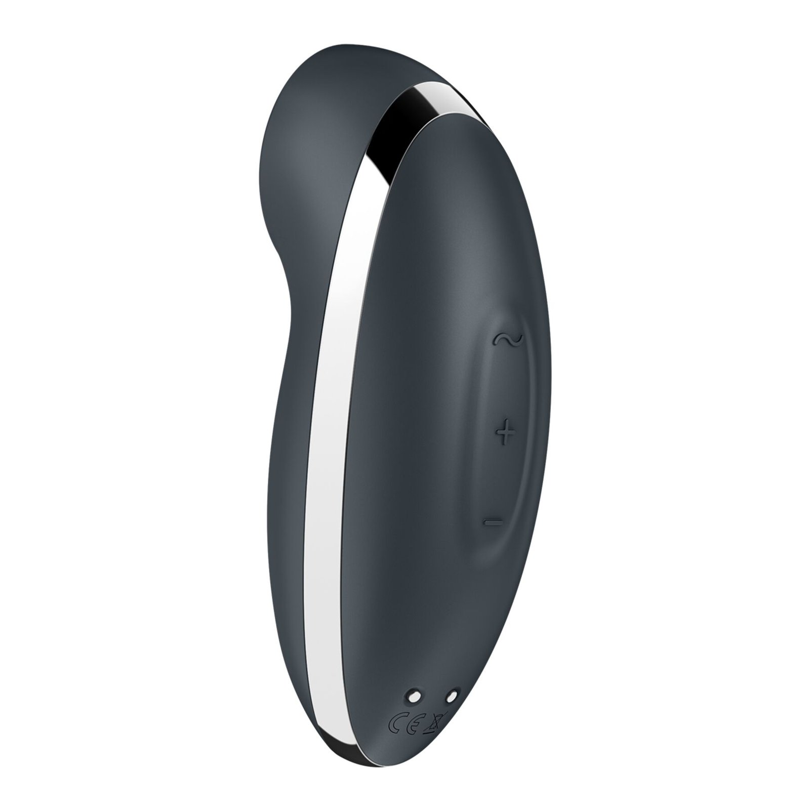 Вібростимулятор-пульсатор Satisfyer Tap & Climax 2 Grey, ефект постукування пальцем - Зображення 5