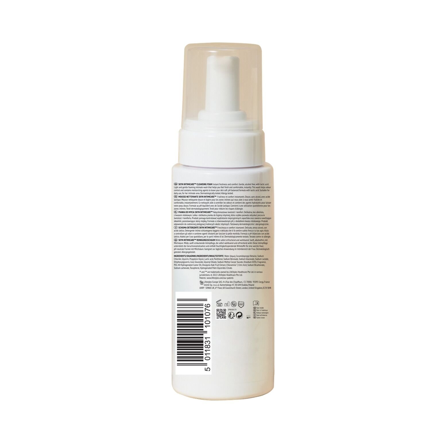 Розпродаж!!! Піна для інтимного догляду SKYN Intimicare Cleansing Foam 200 мл (термін 30.06.2026) - Зображення 2