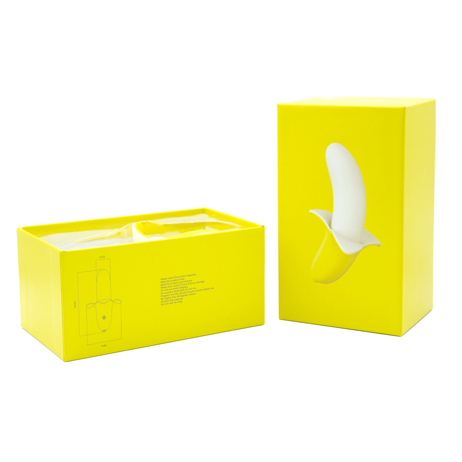 Вібратор-банан Banana Bliss Mini Silicone Vibrator, вагінально-кліторальна стимуляція, 10 режимів - Зображення 9