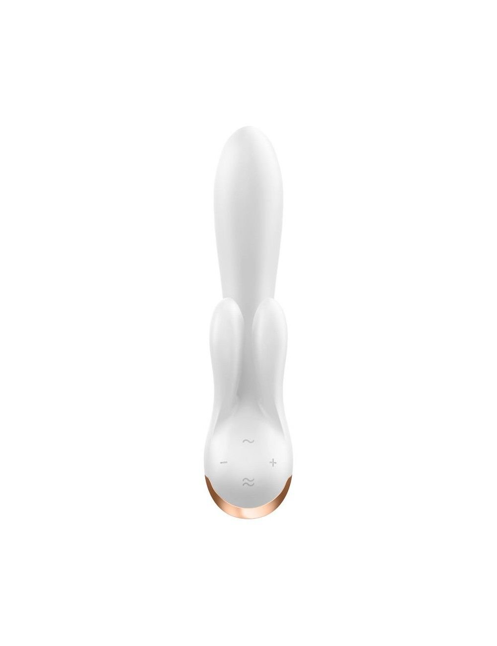 Смарт вібратор-кролик із подвійним відростком Satisfyer Double Flex White - Зображення 3